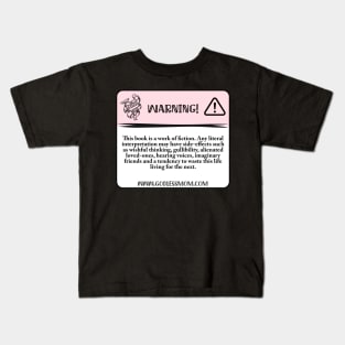 Bible Warning Sticker Kids T-Shirt